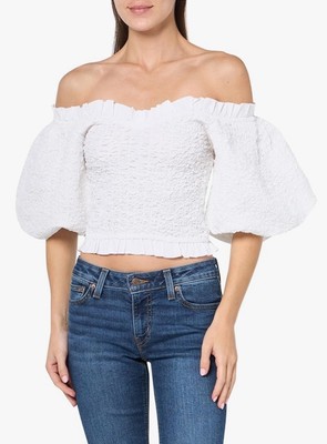 NWT Show Me Your MuMu Romantic Rom Com Top Top Size XL Retail $78