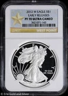 2012-W $1 Proof American Silver Eagle NGC PR 70 UC | Early Releases