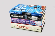 4 American Books, Heads, Capital in the 21st Century, Panic Attacks, Ufo Alien