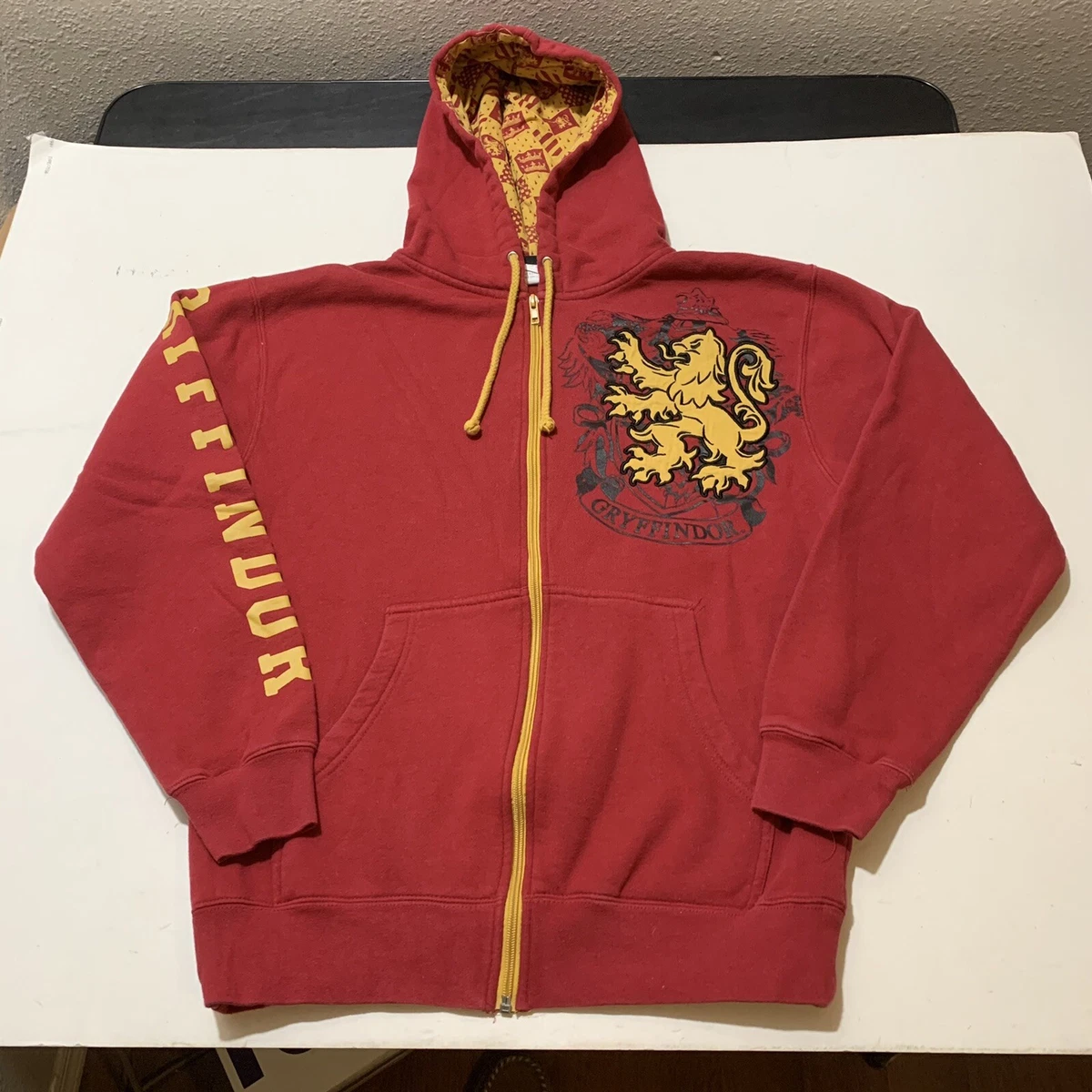 Gryffindor zip store up hoodie
