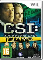 Nintendo Wii - Csi: Crime Scene Investigation: TöDliche Absichten Eu Neu & Ovp
