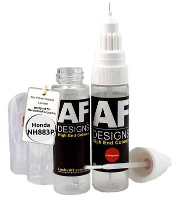Lackstift für Honda NH883P Sparkle White Perl Klarlack schnelltrocknend Tupflack