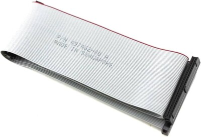 Adaptec 497462-00 REV A 50-Pin SCSI FLAT RIBBON CABLE, 2  Drives , 60 cm