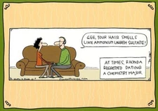 Chemistry - Humorous Tree Free Greeting Card - 14026