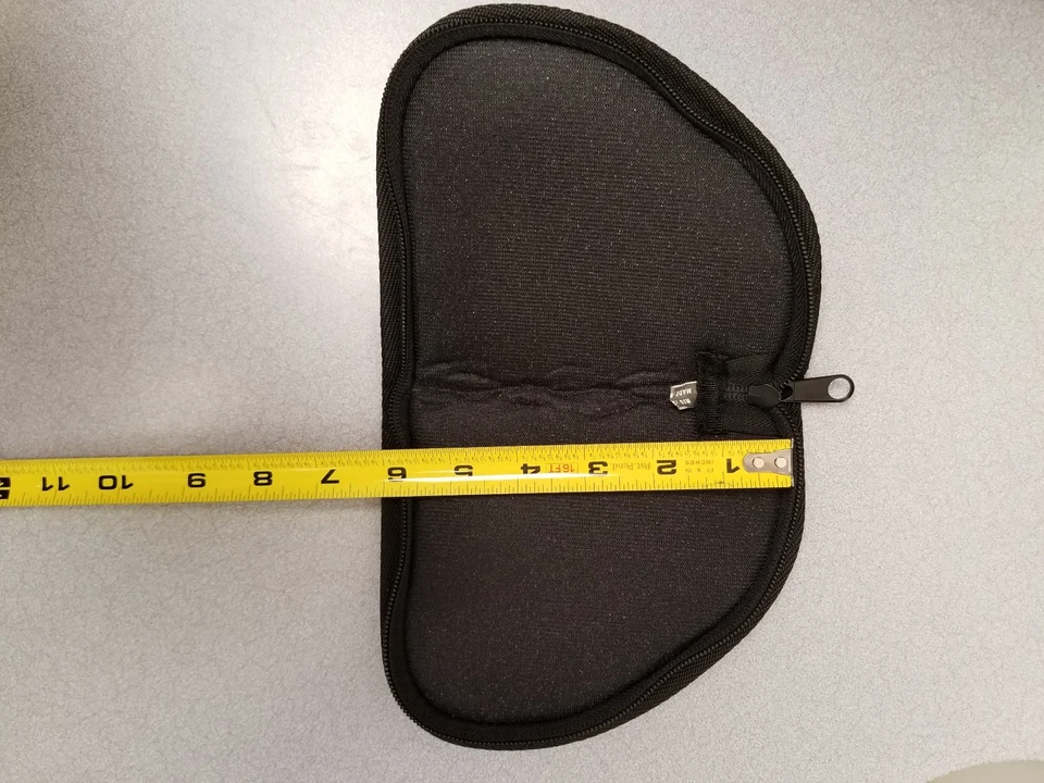 Factory Ruger Subcompact Semi-automatic LCP .380 Zippered Black Soft Pistol Case - Image 4 of 4