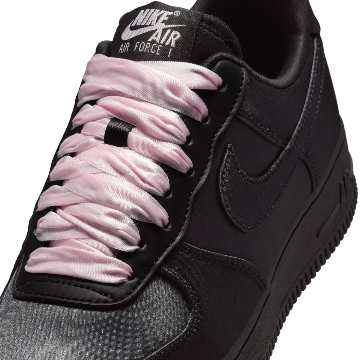 Nike WMNS Air Force 1 Low Black Satin IH2034-010 Women's Size | eBay