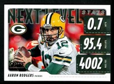 2020 Score Next Level Stats Aaron Rodgers Green Bay Packers #NLS-AR