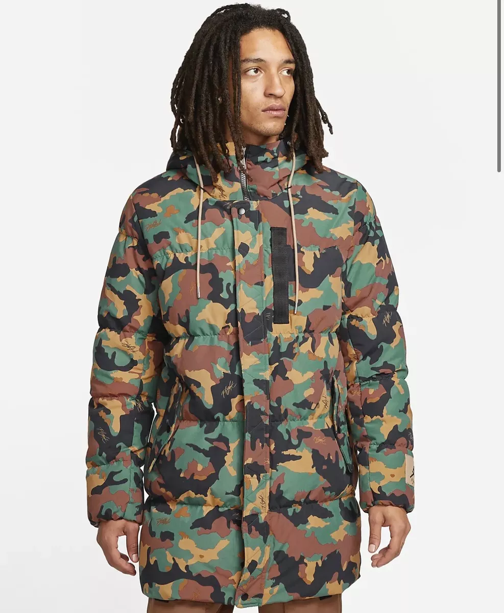 Jordan Flight Heritage Men's All over Print Parka DC9679-333 Men's