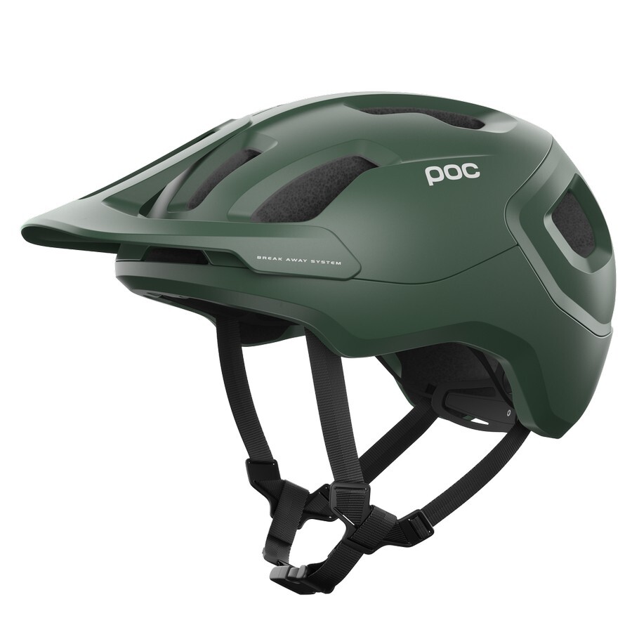 casco enduro mtb axion verde opaco POC trail all mountain verde XS