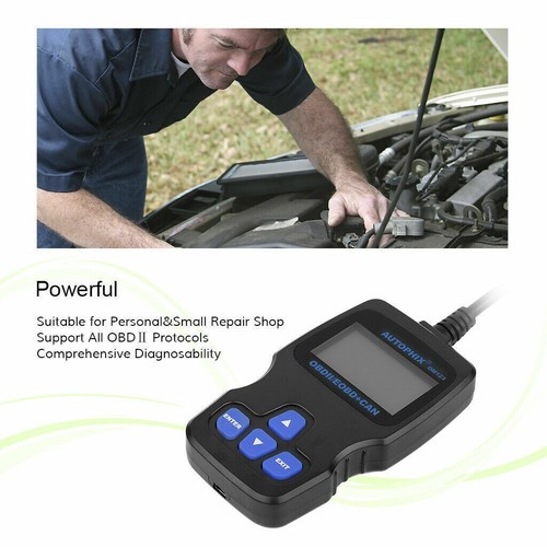 TESTER OB2 LETTORE UNIVERSALE CODICE DIAGNOSTICA AUTO PORTATILE - Foto 5 di 8