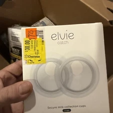 Elvie Catch Secure Milk Collection Cups - 2 Cups + 2 Skirts