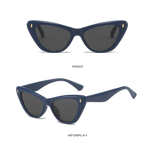 Mujeres Gafas de sol Ojo de Gato Moda Exterior Conducción Gafas Protección UV - Imagen 16 de 24