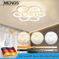 43W LED Deckenleuchte Dimmbar Wohnzimmer Deckenlampe Wohnzimmerlampe 3000K-6000K