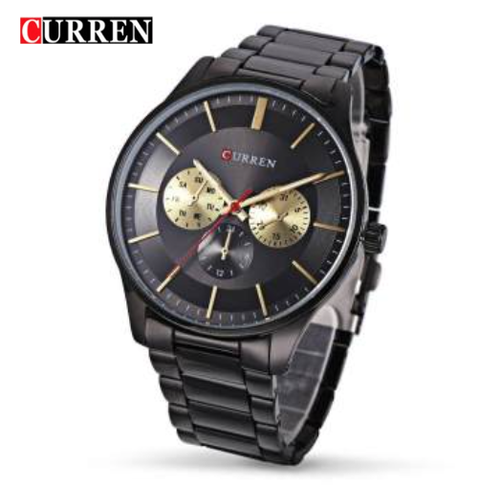 Orologio da Uomo Curren In Acciaio Inox Elegante Chrono Casual Vari Colori  | eBay