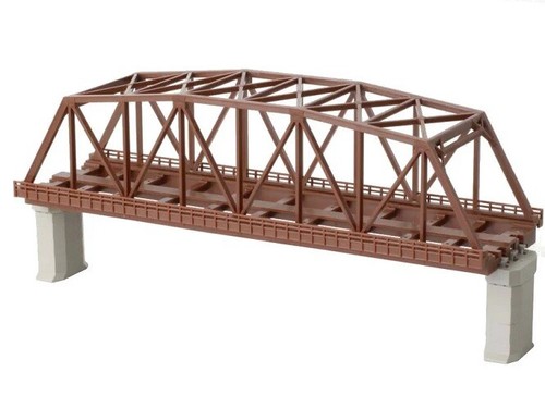 Kastenbrücke 2-gleisig 220mm Inhalt: 1x Kastenbrücke 2-gleisig 220 mm, ohne Gleis, braun