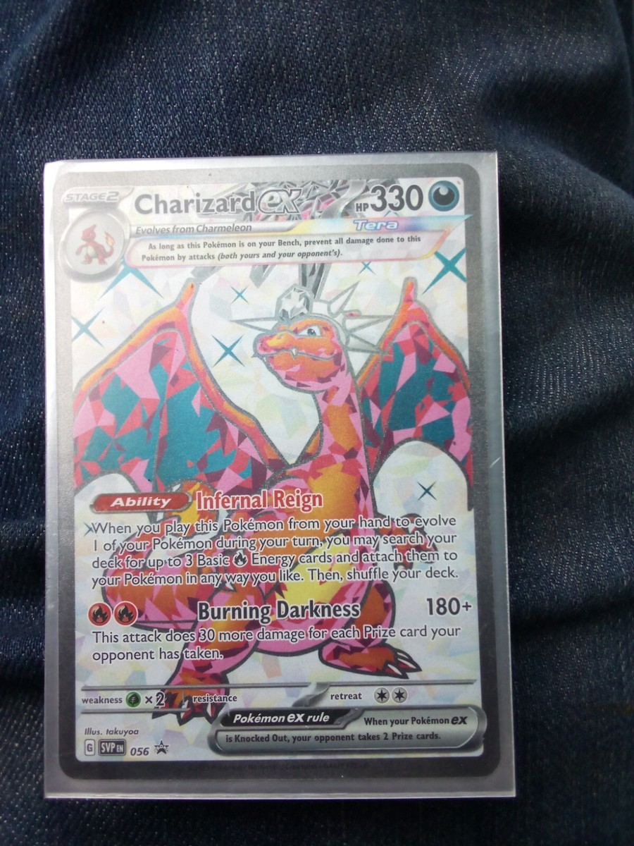ポケモンカードゲーム Charizard ex 330 HP Tera Charizard ex hp 330 Stage 2 | eBay
