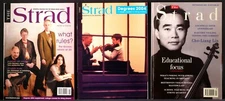 VINTAGE STRAD MAGS 2 ISSUES SEPT 1995/MAY 2003 PLUS DEGREES 2004