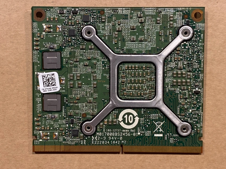 NEW Dell Precision 7520 Nvidia Quadro M2200 4GB Video Graphics Card GPU 7024K - Image 2 of 4