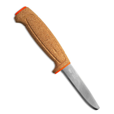 Mora survivalmes Floating Floating Gezackten Kork - Orange