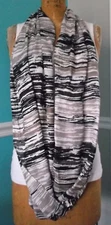 APT. 9 PASHMINA LOOP SCARF - INFINITY - BLACK & BROWN MULTI-COLOR - NEW WITH TAG