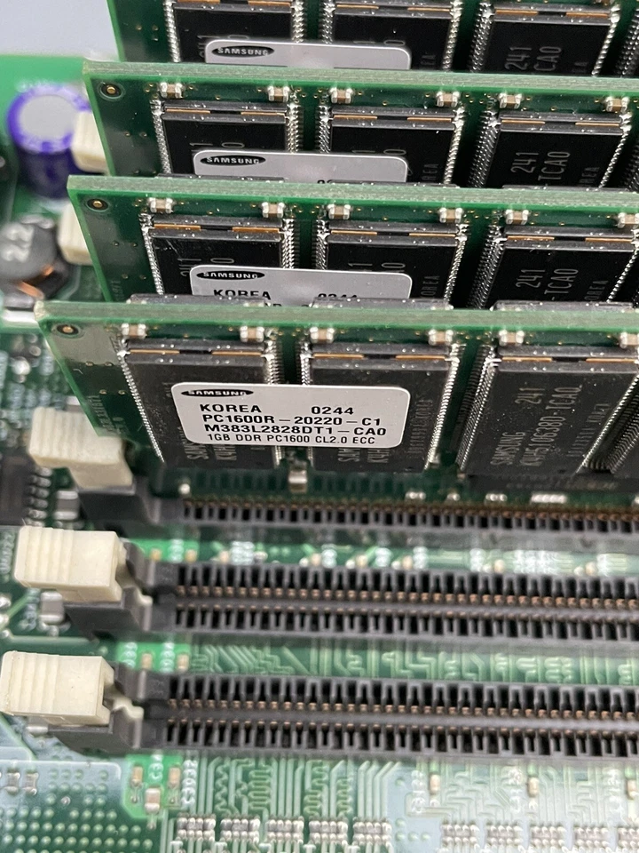 Dell PowerEdge 2650 Board with 2x Intel Xeon Core - 4GB DDR - Image 2 of 4