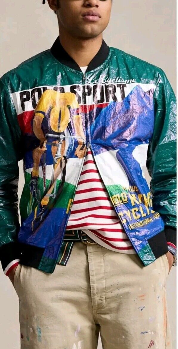 Polo Sport Ralph Lauren Graphic Cyclist Jacket Multi Size's Polo Sport Ralph Lauren Graphic Cyclist Jacket Multi Size's