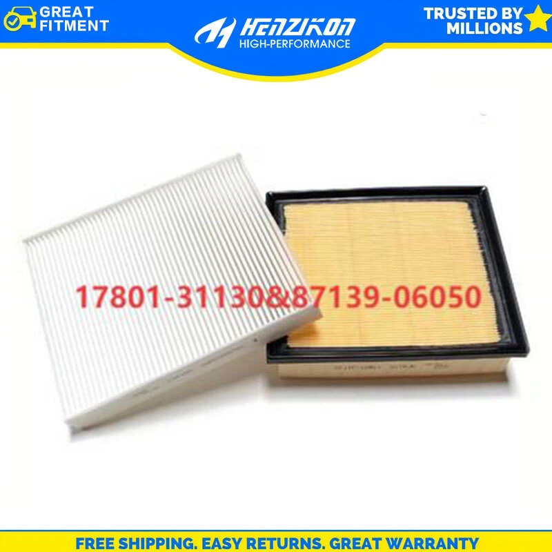 Filtro de ar de motor e cabine para 2011-22 Dodge Durango 2011-21 Jeep Grand Cherokee - Imagem 2 de 2