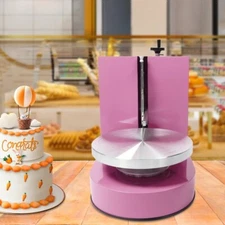 New Cake Cream Spreading Coating Smearing Machine Automatic Cake Wiping Machine