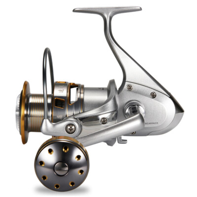 TICA 1000-6000 Spinning Reels 39LB Carbon Drag Saltwater Shore and Kayak Fishing