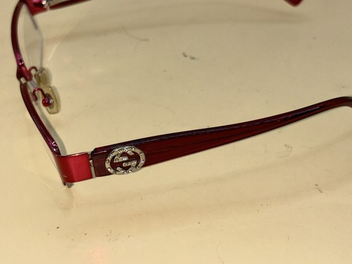 Gucci GG-9592 COL.6 Red Frames Only - Picture 2 of 8