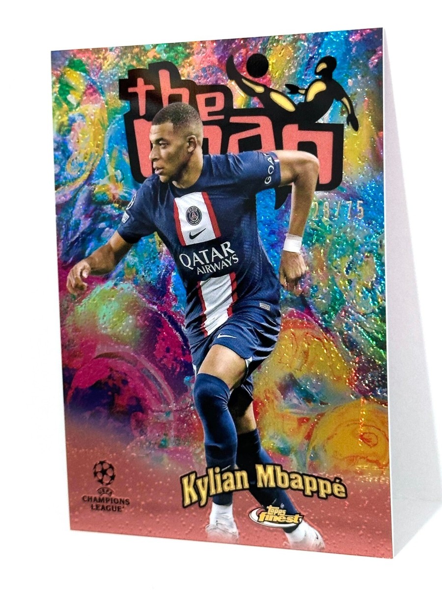 22/23 Topps KYLIAN MBAPPE THE MAN /299シリ 2022-23 Topps Finest UCL KYLIAN MBAPPE The Man /299 #FTM-8