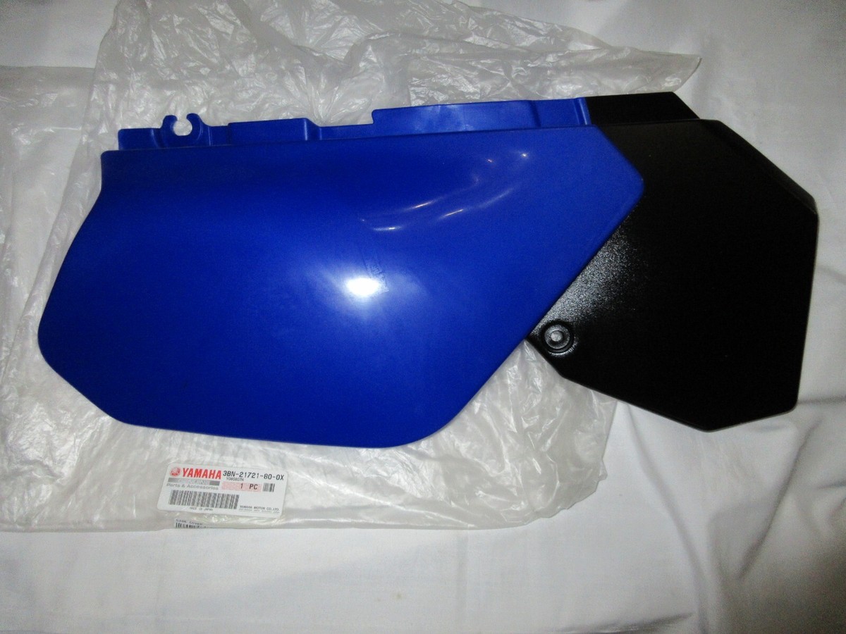 Yamaha DT200R NOS Side Cover 2 DT125R DT125LC NEW 3BN-21721-80-0X