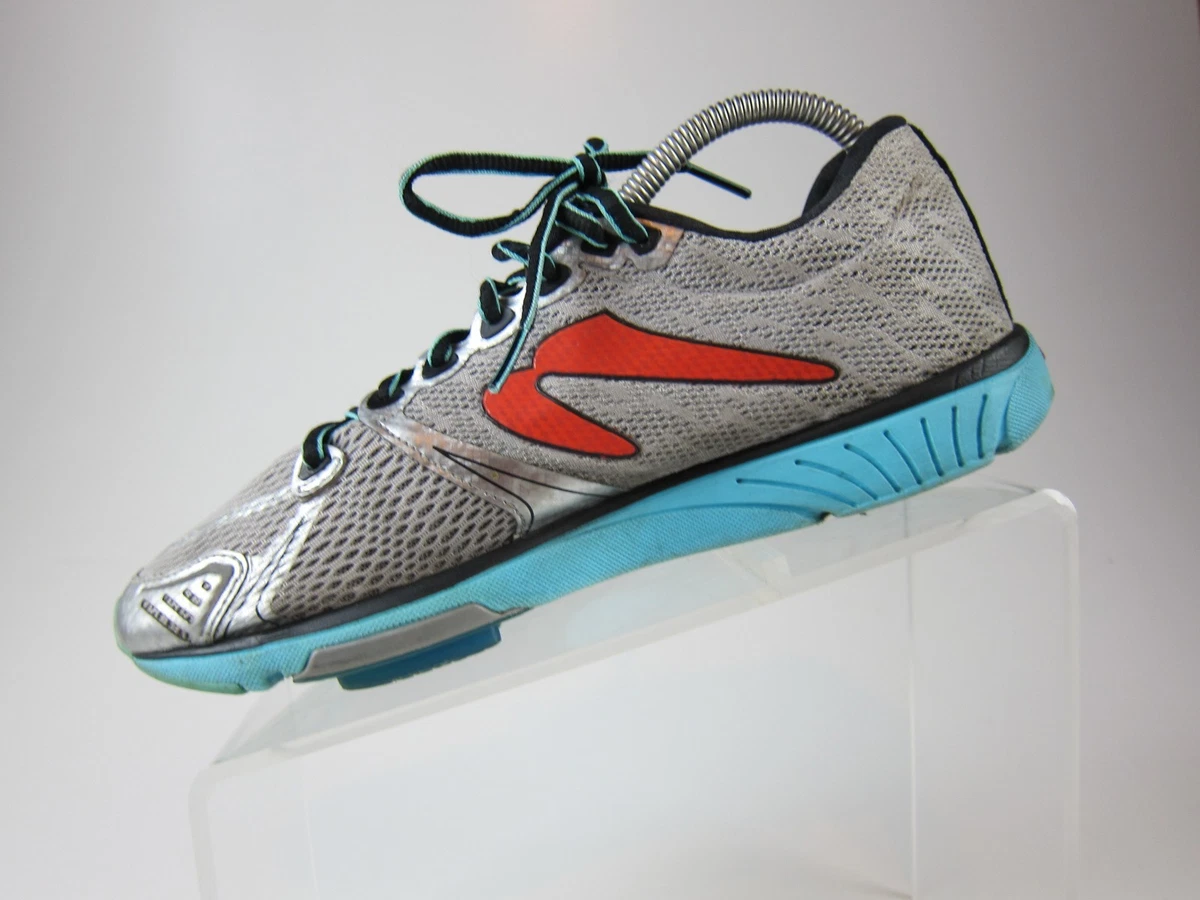 Newton Distance V Gray Blue Running Shoes Women s US Size 10M