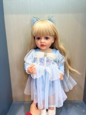 22'' Realistic Reborn Baby Dolls Betty Full Vinyl Girl Toddler Newborn Kids Gift