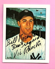 Vic Raschi Autograph 1983 TCMA Yankee All-Stars #34 OV141