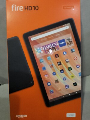 Amazon Fire HD 10 (13th Generation) 32GB, Wi-Fi, 10.1'' - Black (with Lockscreen