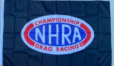 NHRA Drag Racing Flag Hot Rod Racing 3x5 Banner National Association