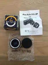 Sun Auto Tele-Up 2x For Asahi Pentax Model P Lens Japan w/ Box Case Manual EUC