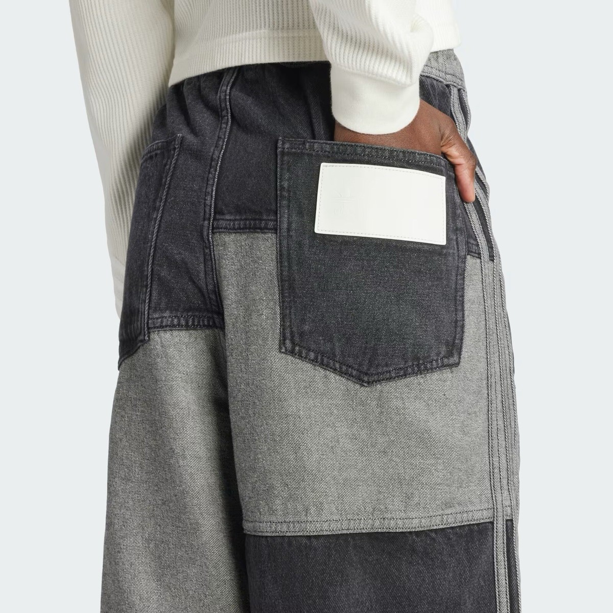 Adidas Originals KSENIASCHNAIDER PATCHWORK JEANS IS0514 | eBay