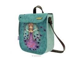 Santoro London Handbag Purse Mirabelle Small Satchel Butterfly Girl