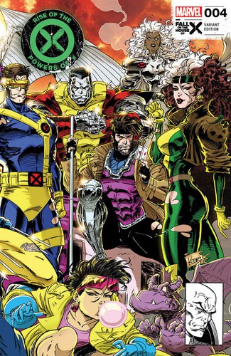 Rise Of The Powers Of X #4 Kaare Andrews Exclusive X-Men 1