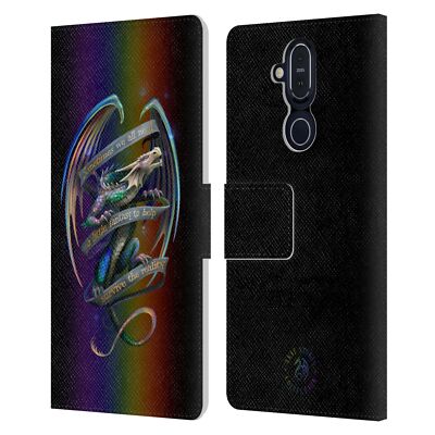 OFFICIAL ANNE STOKES DRAGON FANTASY LEATHER BOOK WALLET CASE FOR NOKIA PHONES