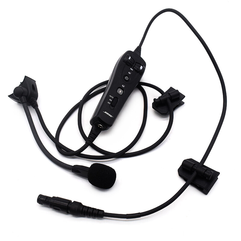 BOSE A20 Aviation Headset （録音用分岐ケーブル付) Bose A20 Aviation Headset with Bluetooth Dual Plug Cable