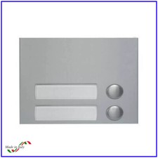 Pulsantiera citofono Aci Farfisa MD22 modulo a 2 pulsanti chiamata serie Mody