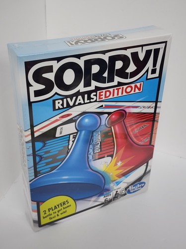 Rivals Game Bundle Clue Life Sorry 2 Player Activity Gift Hasbro Age 8+ - Picture 9 of 11