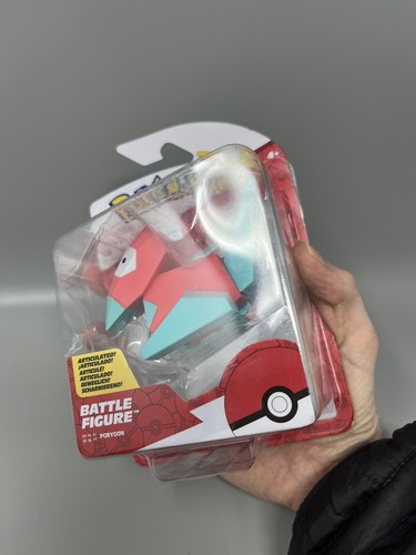 PORYGON 3” Pokemon Battle Figure Jazwares 2023 NEW - Picture 8 of 8