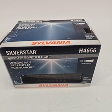SYLVANIA H4656 SilverStar Sealed Beam Brighter Halogen Headlight 1 Bulb