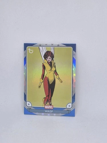 2026 Topps Brooklyn Collection Marvel WASP Captain America Refractor /41 #11
