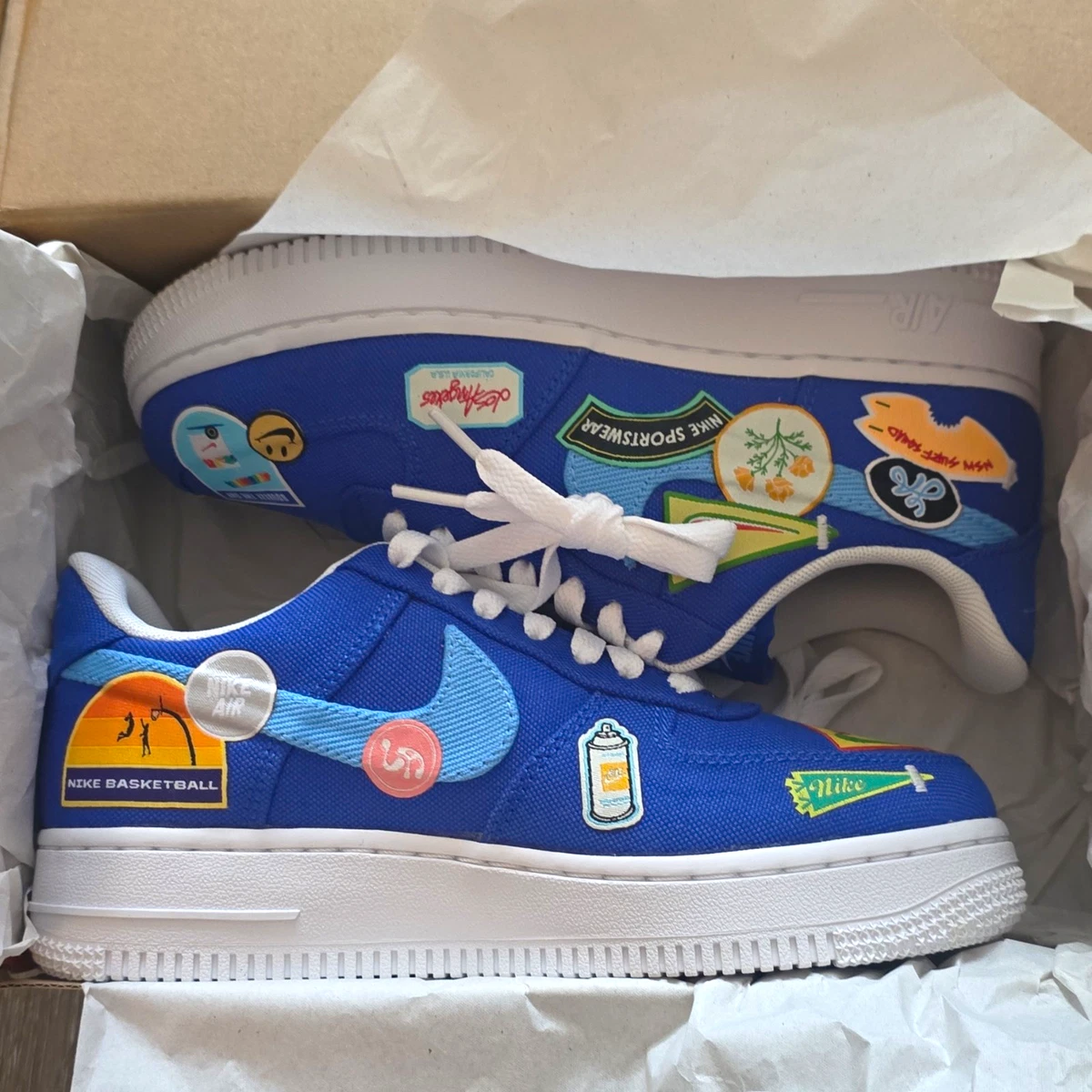 Nike Air Force 1 Low Blue W for sale | eBay
