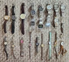 Lot of 23 Vintage Watches Untested Men Women Timex Casio Armitron Benrus Blass